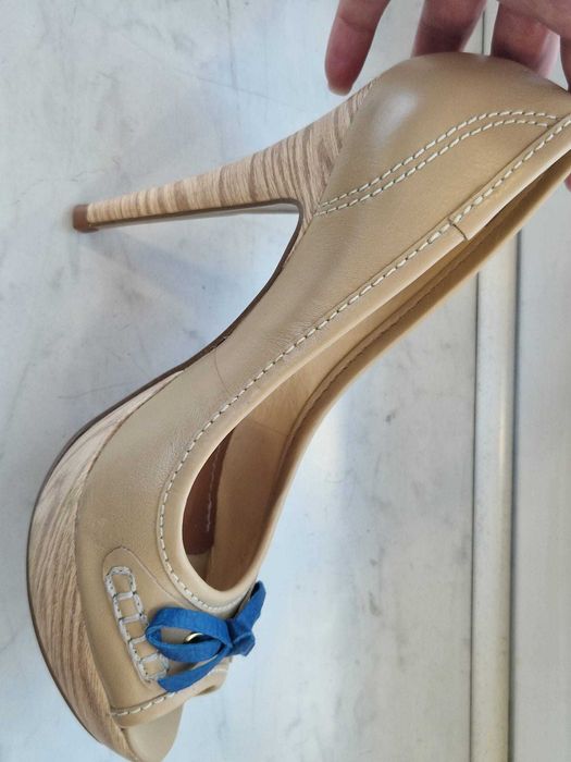 Pantofi dama piele naturala noi