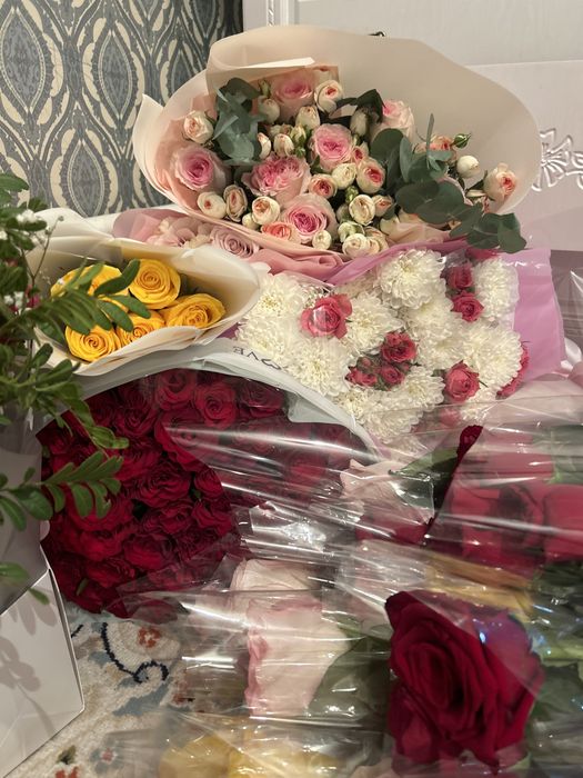 Цветы гүл подарок