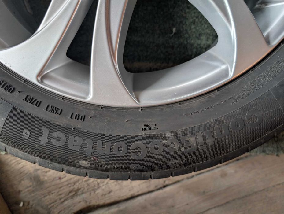 Roti Jante+Anvelope Continental 215/60/R17 96H