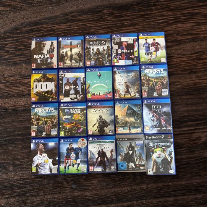 Lot 20 de jocuri playstation 4/3/2