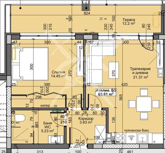 Ателие в кв. Остромила 803-23696