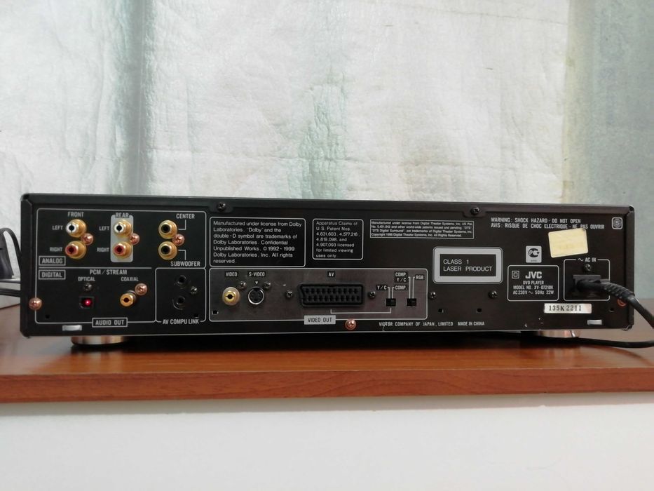 DVD CD плеер JVC XV-D 721