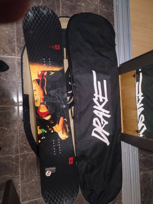 Placa snowboard forum + husa drake