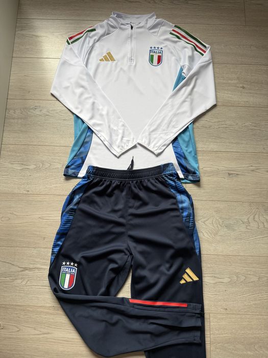 Trening Italia Tracksuit 24/25 – Set Complet Fotbal, Mărimea M