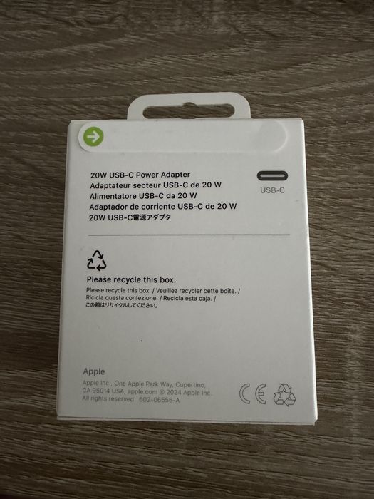 Оригинално зарядно адаптер за Iphone USB-C