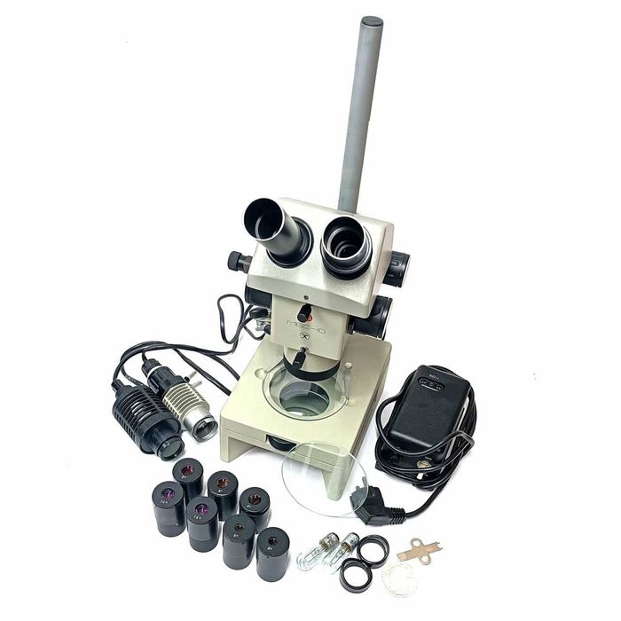 Новый стереоскопический микроскоп МБС-10, СССР 1988 года, эксклюзив