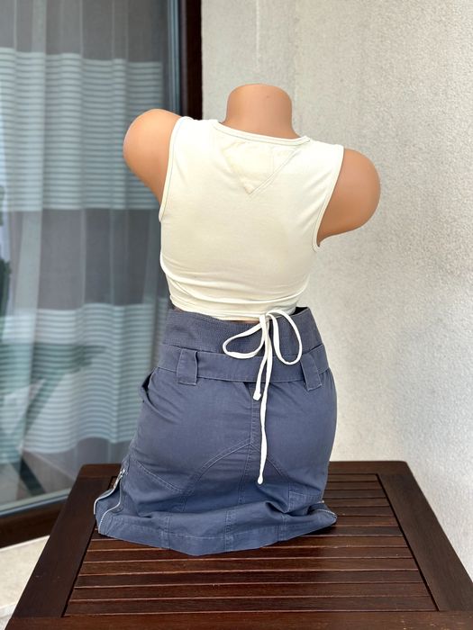 Дамски кроп топ Tommy Hilfiger (Tommy Jeans) - размер М, КАТО НОВ