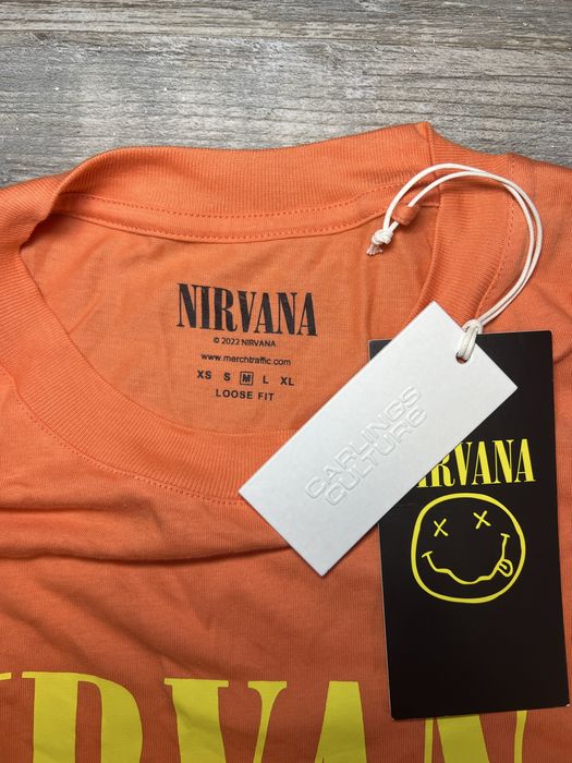 Nirvana - ориг нова мъжка тениска loose fit. М.