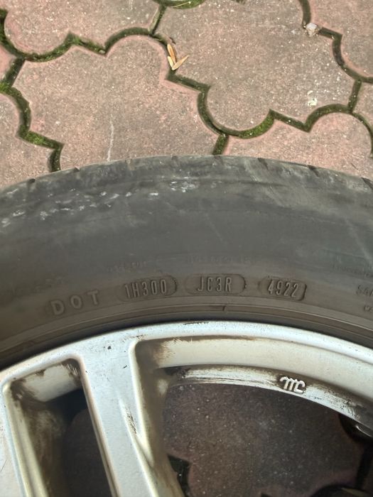 Set 4 Roti Vară 17 Jante RIAL  + Anvelope Dunlop SportMaxx 2022