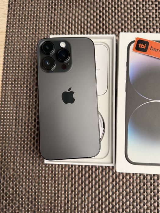 Лизинг 35лв/м Iphone 14 Pro Black айфон 14 про черен 128гб