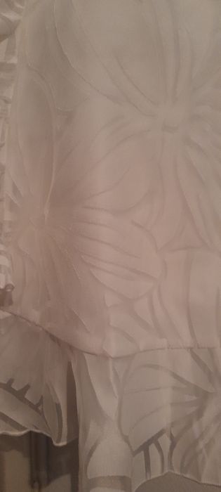 Rochie alba model floral