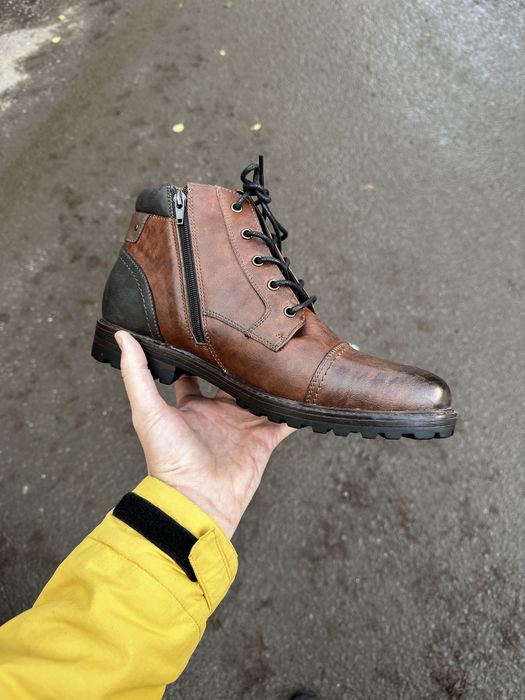 Ботинки 45р кожа