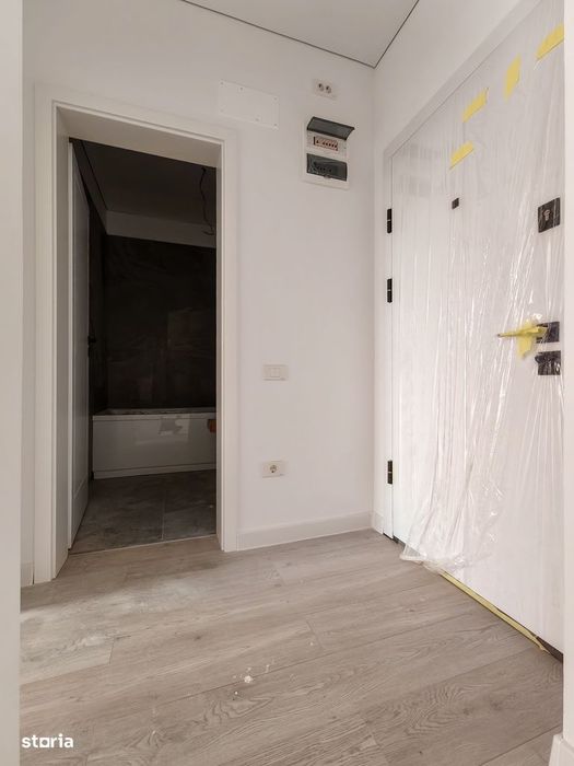 Studio 44mp premium luminos cu terasa si dormitor-incalzire pardoseala