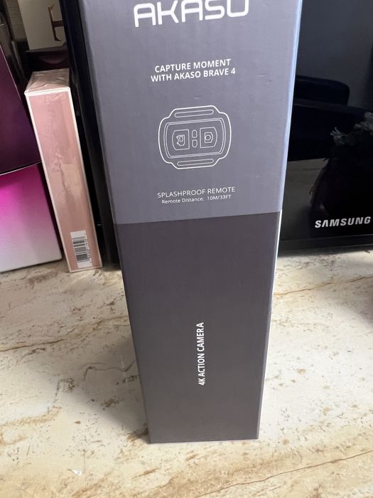 AKASO BRAVE 4, 20MP 4K, Rezistenta la apa,