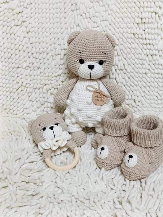 Вязанные крючком игрушки