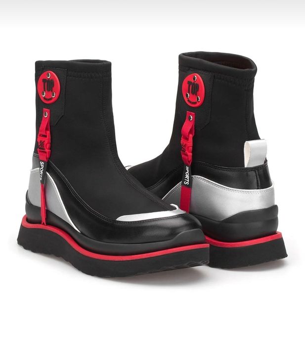 Дамски ботуши Dark Seer Black Red