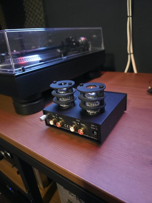 Pre amp phono project tube