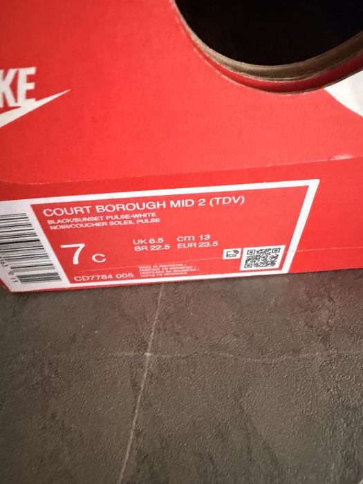 Nike, Спортни обувки Court , 23.5 EU