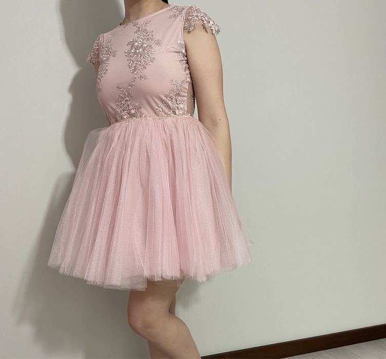 Rochie roz de ocazie