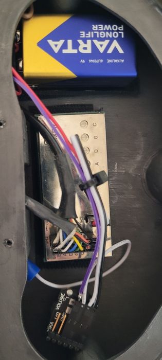 Vioara Zeta 5 corzi placa originala Jlp