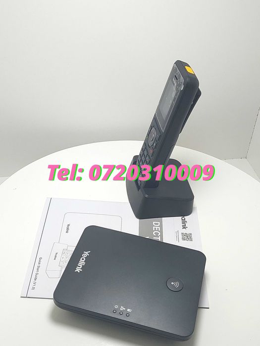 Yealink W79p Telefon Ip Negru 20 Linii Tft Wifi 10 Sip