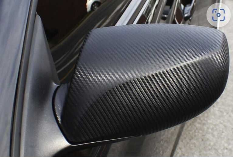 3М Avery VWS Автомобилно фолио лайсни 4D карбон черен мат металик