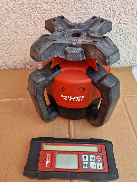 Hilti nivela rotativa cu raza verde