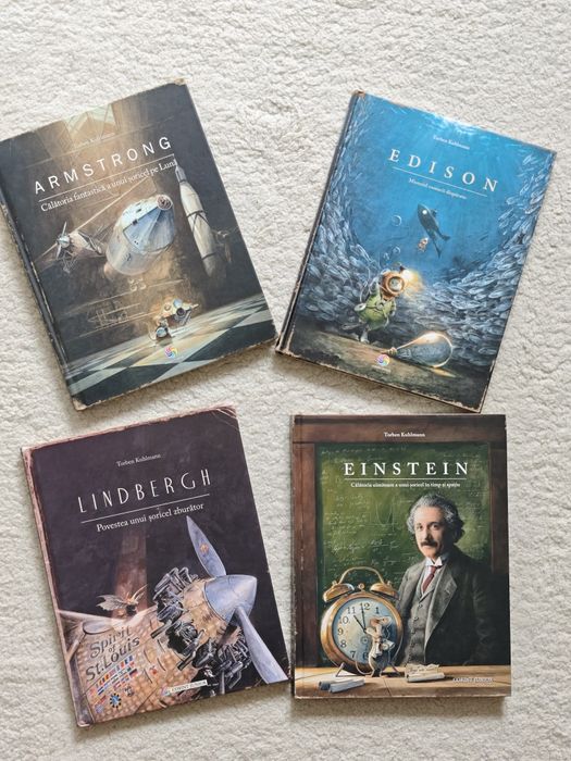 Cărți pentru copii, Tup, Prințesa Urbana, Einstein, Armstrong,...