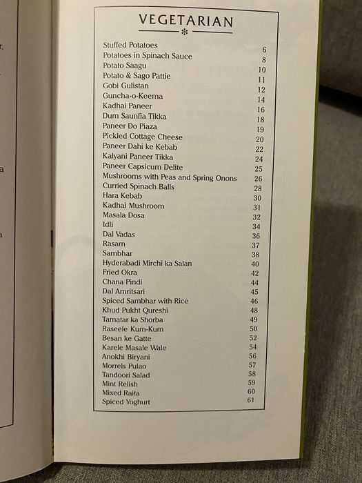 Индийски вегетариански рецепти - на английски