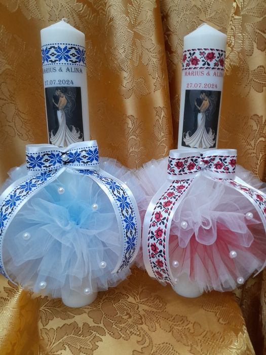 Lumânări și buchete personalizate