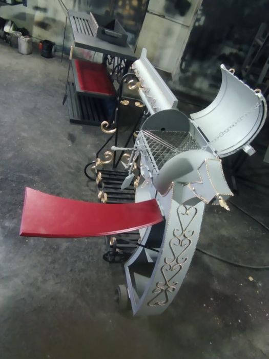 Мангал револьвер