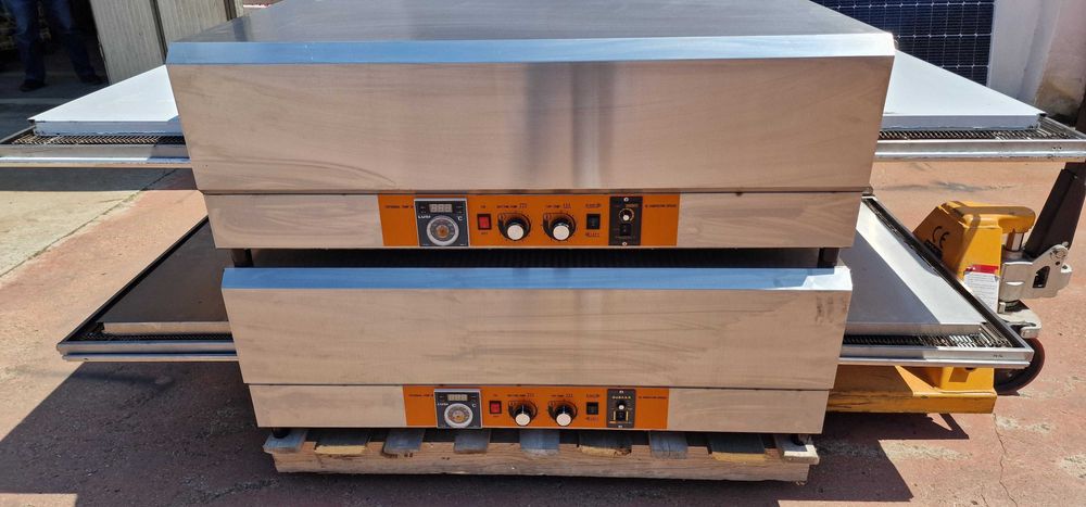 Cuptor profesional banda pizza/covrigi 380V SH 1.8mx85cm