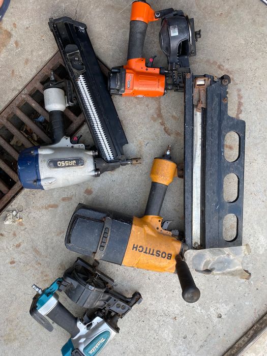 Pistoale pneumatice de 15-160 cuie lemn