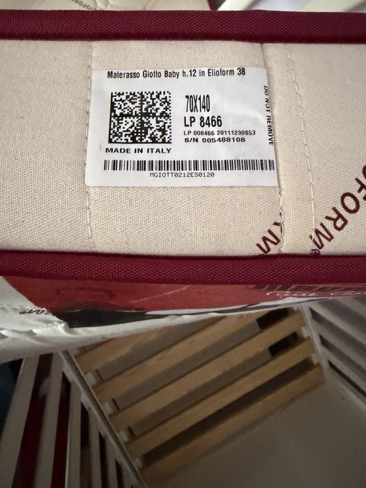 Бебешка кошара легло с италиански матрак