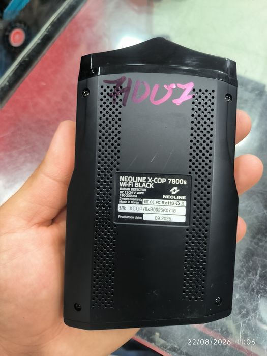 Neonline x-cop 7800S wifi black
