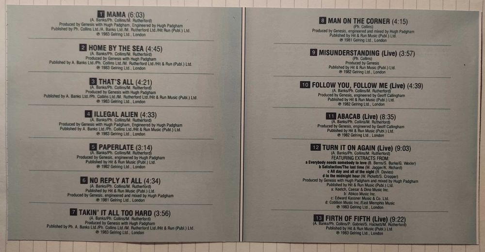 Неофициални cd / цд дискове - нови - Genesis,Gr. Carnation,Symphony X