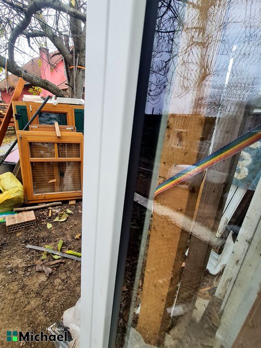 1.83 x h 2.54  Usa terasa lemn,TRIPAN,Internorm,Austria( LXXVIII)