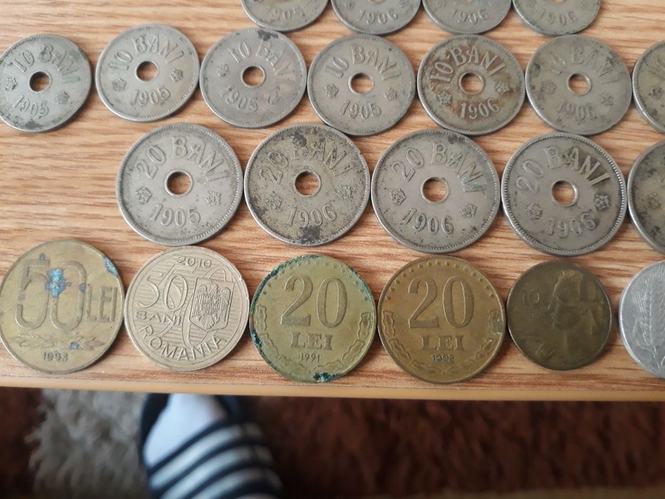 Monede vechi multe modele