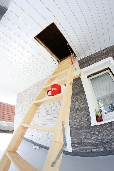 Чердачные лестницы Docke, Premium и Standard, Мансардные окна