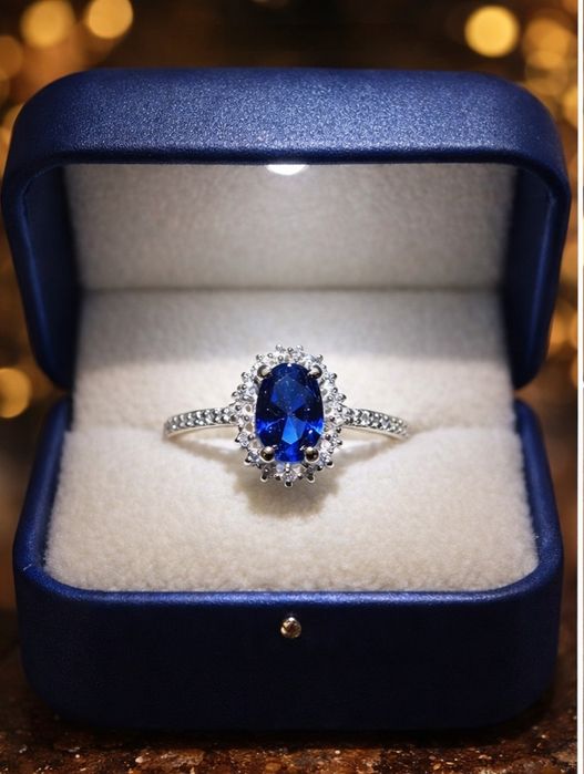 Женский серебряный кольцо 925 пробы