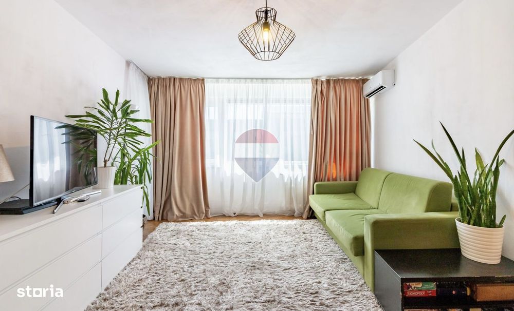 Apartament cu 2 camere de vanzare în Bucurestii Noi, metrou, parc