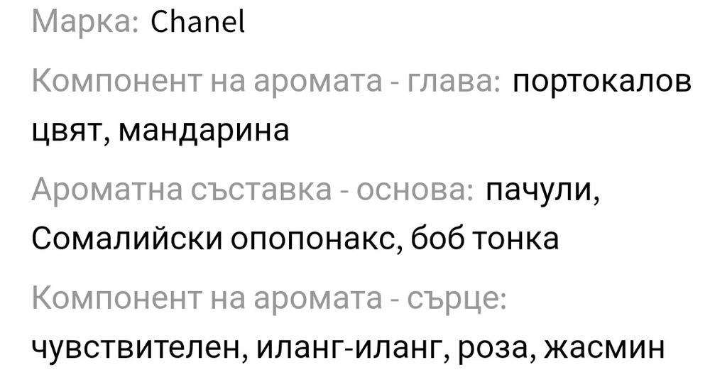 Парфюм Coco  Chanel