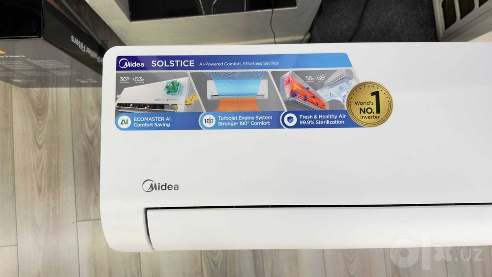 Midea 12 kondisioneri 35 m² Aksiya ishtirokchisiga aylaning