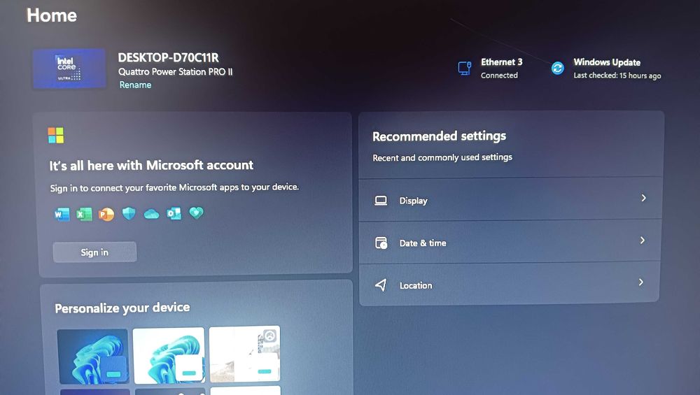 pc functional i7 gen 3