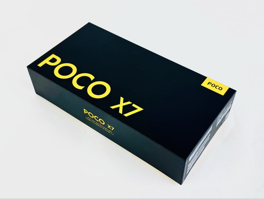 НОВ! Xiaomi Poco X7 5G 512GB 12RAM Black Гаранция!