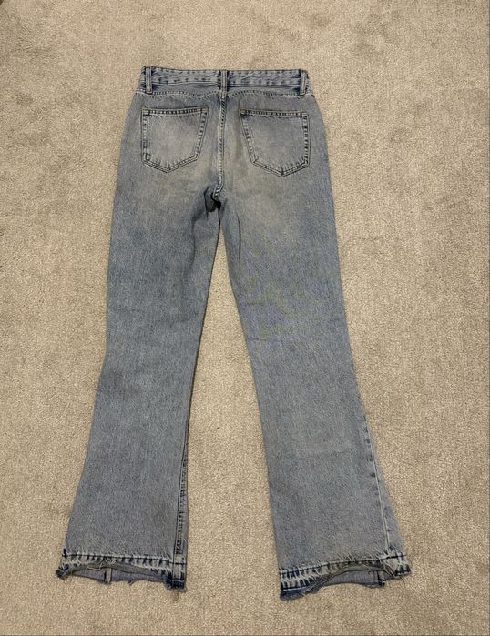 zara flared jeans