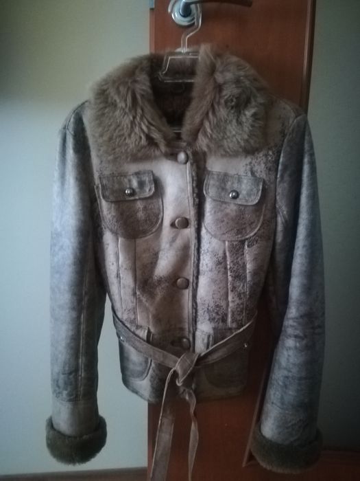 Палто агнешка кожа