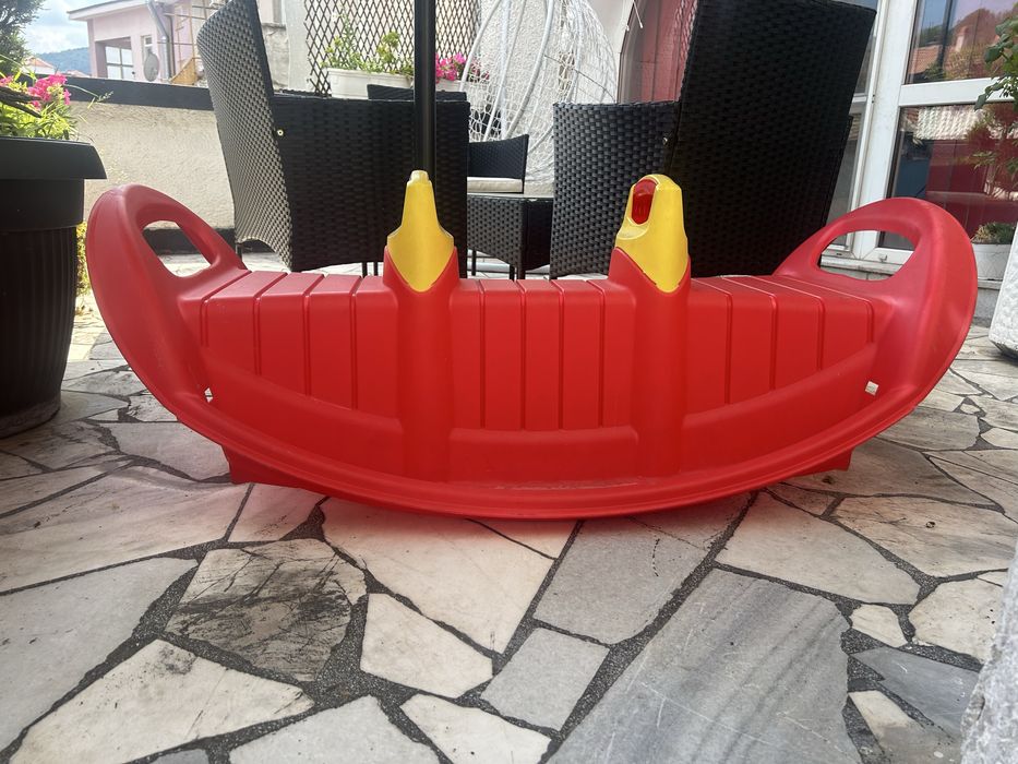 Люлка мервено с жълто