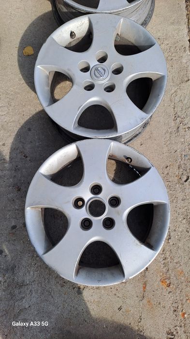 Алуминиеви джанти 16 цола 6.5Jx16 5x114.3 4 броя за NISSAN PRIMERA (P12)