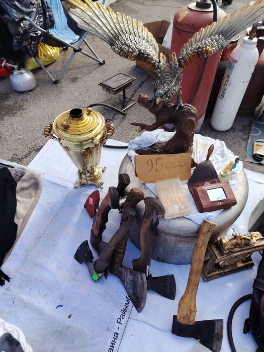 Дробилка Топор тиски прицеп самовар